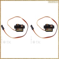 [K O G X] 2X  ES08MA II Servo Motor Metal Gear Servo ES08MA Servo 12g Servo Motor Torque 1.8kg Mini 