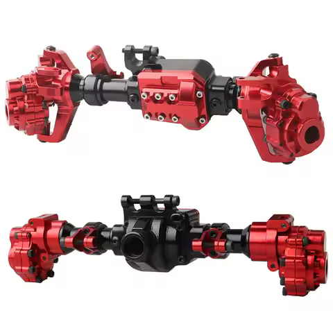 for TRX-4 Aluminum Front and Rear Portal Axle Housing for 1/10 RC Crawler Car TRX-4 TRX6 Axles Upgra