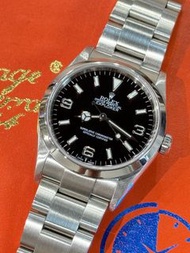 🧺洗衣街店🧺🌈🌈新返貨啦🌈🌈🖤🖤原裝SM黑面🖤🖤369款式💚大熱款式😍 Rolex Explorer 1 114270 連原裝勞力士78690鋼帶👔36mm 狀態一流 淨錶👍🏻👍🏻KCB1612（旺角
