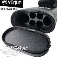DISC PRICE - Venom 2x4 Case VT-07 - Hard Cue Stick Bag Billiard Stick Cover 2B4S