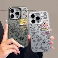 High Quality Spongebob Squarepants Phone Case Samsung A55 S24+S24FE A750 S23 Ultra A25 A35 A16 Coupl