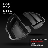 Toyota Alphard Vellfire 15"~21" Boot Storage Box (1Pair)