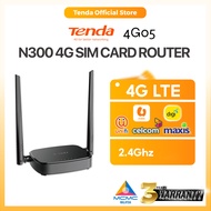 [New]Tenda 4G05 Wireless N300 4G LTE Mobile Direct Sim Modem Router-Official Flagship Store