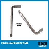 Complete 17mm Ballpoint L Key, Single L Key
