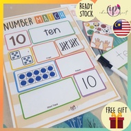 BUSY BAG : Number match for toddler