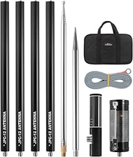 AURSINC Funkanntennae JPC-12 RF Radio Jug for Amateur Radio with Slider Regulator, 7 MHz to 50 MHz, 