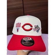 NE 940A WorldSE cincinnati Reds Chrome Baseball Cap Adjustable Snapback