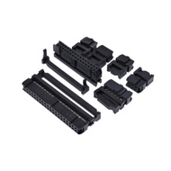 FC Crimping Head 2.54mm Horn IDC Cable Head Socket JTAG Plug 8/10/16/20/26/30/40P