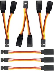 GTIWUNG 3 Pcs JR Style Servo Y Harness, 3"/75mm Servo Y-Cables, RC Y Harness, Servo Splitter Cable, 