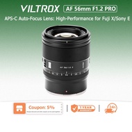 VILTROX APS-C 56mm F1.2 Pro Auto Focus Standard Prime Camera Lens for Humanities Photography with So