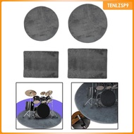 [tenlzsp9] Electric Drum Mat, Sound Absorption, Rubber Back, Protects Your Floor, Drum