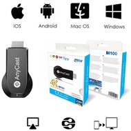 LAYAR M100 4K ANYCAST Hdmi Dongle Wireless WiFi Display Mirroring Screen hp