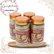 Korean Gogo Red Ginseng Powder High Quality White Ginseng Powder Matte Skin When Closing Pores.