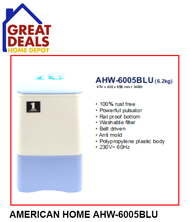 GREAT DEALS AMERICAN HOME AHW-6005BLU (6.2kg) SINGLE TUB WASHING MACHINE