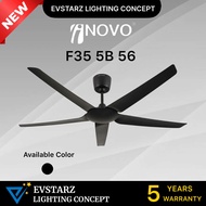 INOVO WELLSPEED F35 5B 56 inches DC Motor Ceiling Fan with Remote Control