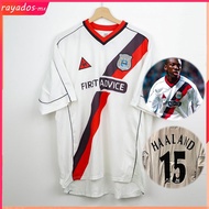 S-XXL    2002-2003 Retro Jersey Manchester City visits Haaland soccer Jersey XWUF