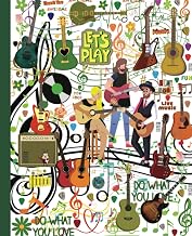 Blank Guitar Tablature & Lyrics, music composition journal.: Songwriting notebook, lyrics notebook. 