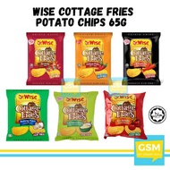 Wise Cottage Fries Potato Chips 65g (Various flavors)