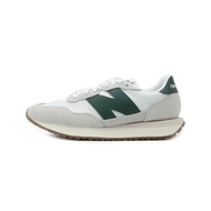 NEW BALANCE Retro Sports Casual Shoes White Green MS237RF Women's