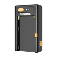 Sprcsg ZGCINE NPF-02 NP-F Series Battery Charger Adapter Plate with Type-C Bi-directional PD Chargin