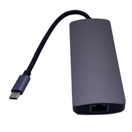 Typec docking station usb3.0 hub 2.5G network card converter notebook docking station 25MBPS