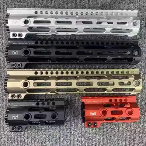 Universal Metal 4/7/10/12 Inch Rifle slr M4 M16 M-Lok M-LOK Handguard Rifle Scope Mount with Steel N