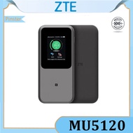 ZTE MU5120 5G Portable WiFi U50 Pro 10000mah 27W Fast Charge  WiFi 6 3600Mbps Mobile Hotspot 5G Router Sim Card Slot