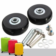 ATUL'S 2 wheels INT Luggage wheels OD 40-54mm Luggage Suitcase Replacement Wheels Repair Kit Axles Deluxe