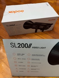 🔥全新 SL200II 二代 Godox 專業 LED 補光燈 (Tag: 神牛 SL 200II S L 200 II sl200 靜音 錄影 拍攝 戶外 影樓 拍照 影相  攝影 拍攝 燈 影相攝