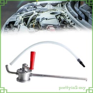 [PrettyiaedMY] Aluminum Alloy Drum Rotary Hand Pump Manual Fuel Transfer Pump Oil Barrel Extractor f