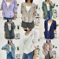 Under Popular Drawstring Hooded Outer 9813 Multi-Color Optional