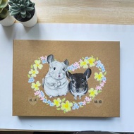 【客製】手繪寵物龍貓相簿|生日 情侶 周年紀念 毛孩 相冊