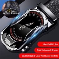 Fashionable Men‘s Sports Car Automatic Buckle CC