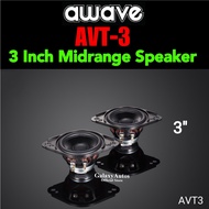 Awave AVT-3 3 Inch Midrange Speakers