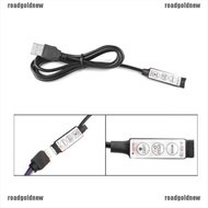 Rnid Kabel Konektor Usb Untuk Lampu Strip Led Rgb 3 Tombol 4 Pin