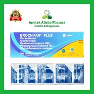 Brochifar Plus Tablet (Strip 10tablet) - Brocifar Plus Tablet Obat Batuk Alergi / Flu Pilek / Panas Demam / Brosifar Biru