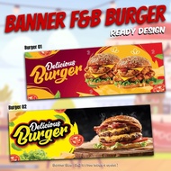 BANNER F&B MAKANAN (READY DESIGN) BAZAAR RAMADHAN