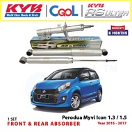 Perodua Myvi Icon  KYB RS Ultra Front And Rear Absorber Set 332HD05 342HD06 Kayaba
