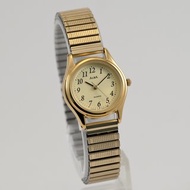 送料無料 SEIKO ALBA 女性用腕時計 クォーツ 24mm Gold Ref.V515-6481 古董錶 復古手錶 日本直送