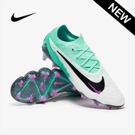 รองเท้าฟุตบอลหุ้มข้อสีแดงใหม่ล่าสุด  Nike Phantom GX Elite FG สีม่วงข้อสั้นใหม่ล่าสุด