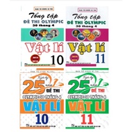 Sách - Combo Tuyển Tập 25 Năm Đề Thi Olympic 30 Tháng 4 + Tổng Tập Đề Thi Olympic 30 Tháng 4 Môn Vật