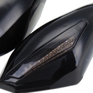 Evomos Side Mirrors For Kawasaki ZX6R/ZX636/ZX6RR ZX-9R/ZX-9 ZX10R ZX12R ZX14/ZZR1400 ER6F Z750S Wit