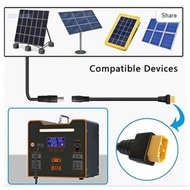 【3C】 DC7909 7 9x0 9mm to XT60 Adapter Cable for Connecting Solar Panel to Power Stations 14AWG