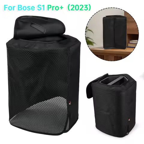 For Bose S1 Pro+ 2023 Speaker Dust Cover Elastic Band Mesh Protective Cover Dustproof Mesh Slip Dust