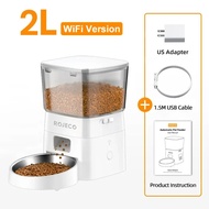 【Fulfilled by Lazada】ROJECO 2L WIFI Automatic Smart Pet Feeder Cat Pet Food Dispenser Feeder Cat Dog