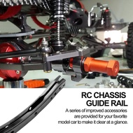 2Pcs/Set Steel Chassis Frame Rails for AXIAL SCX10 90027 SCX10 II 90046 90047 RC Car Crawler Truck V