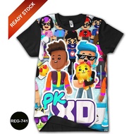 Baju PK XD Squid Game Baju Anak PK XD Game Adventure Series Adult REG-741