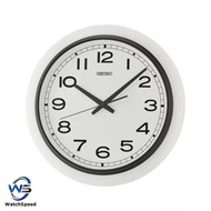 Seiko QXA813 QXA813W White Dial White Case Wall Clock