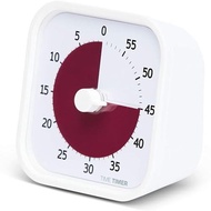 Time Timer MOD Home Edition 60-Minute Visual Study Timer, Cotton White, 9 cm