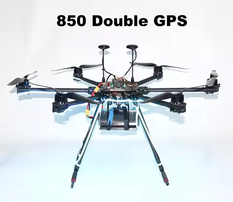 ZD850 6C PRO M8N M9N M10 Flight Controller Full Carbon Fiber 850mm Hexacopter BLHELI 40A ESC D4114 4
